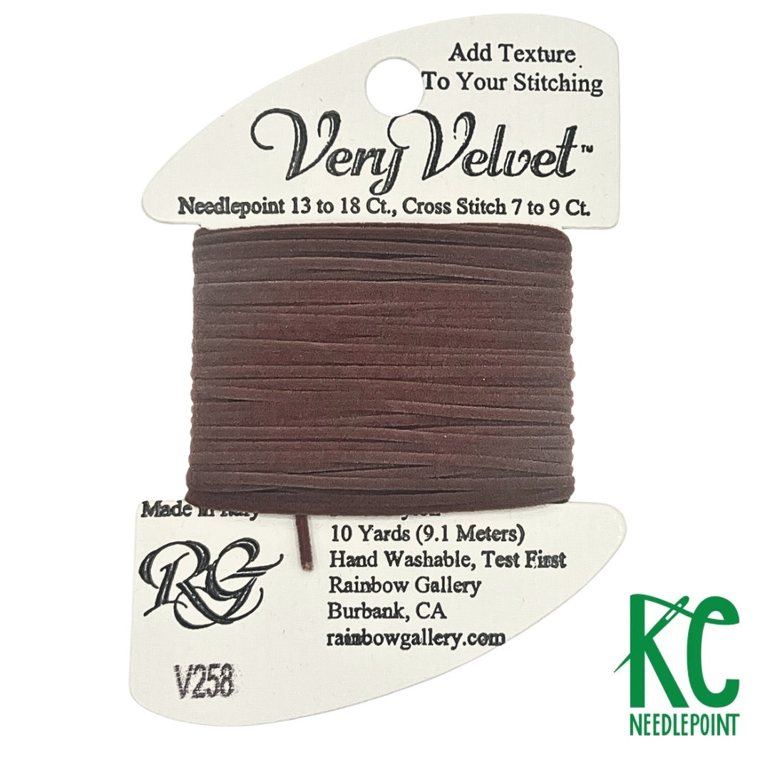 Very Velvet V258 Golden Brown - KC Needlepoint