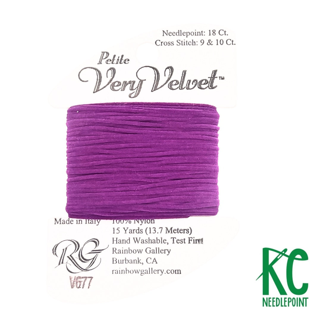 Petite Very Velvet V677 Dark Fuchsia - KC Needlepoint