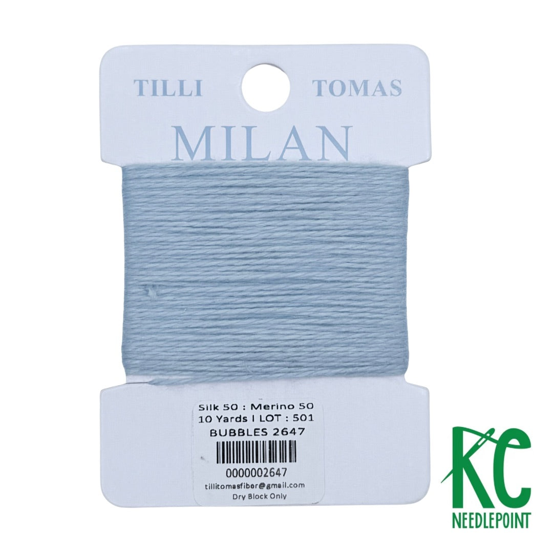 Milan Card 2647 Bubbles - KC Needlepoint