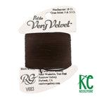 Petite Very Velvet V683 Dark Chocolate - KC Needlepoint