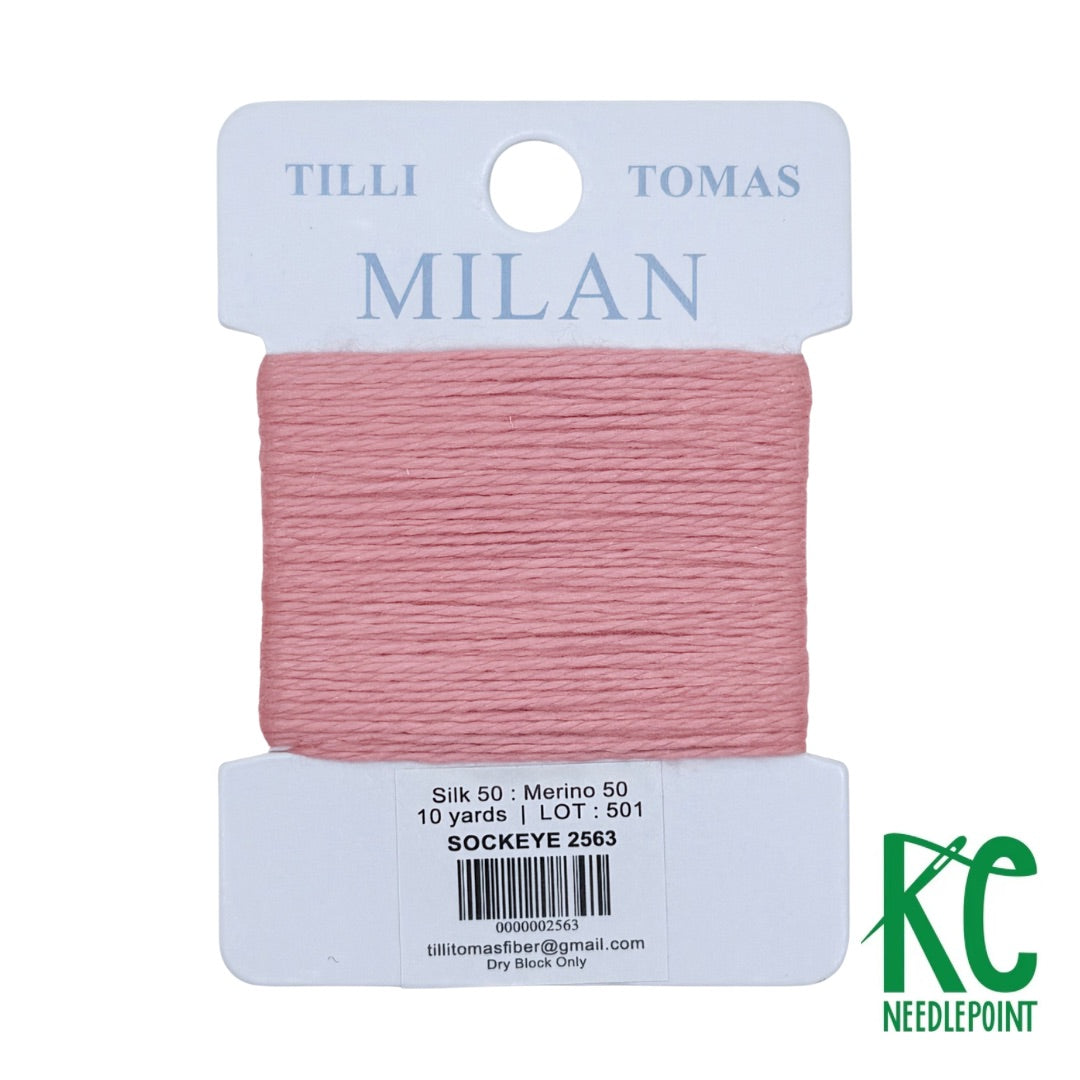 Milan Card 2563 Sockeye - KC Needlepoint