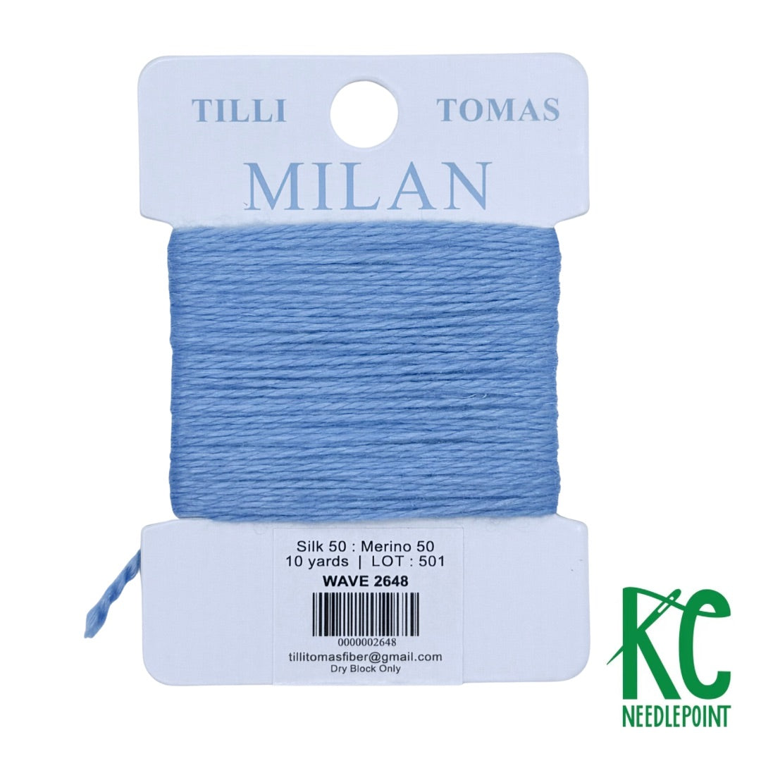 Milan Card 2648 Wave - KC Needlepoint