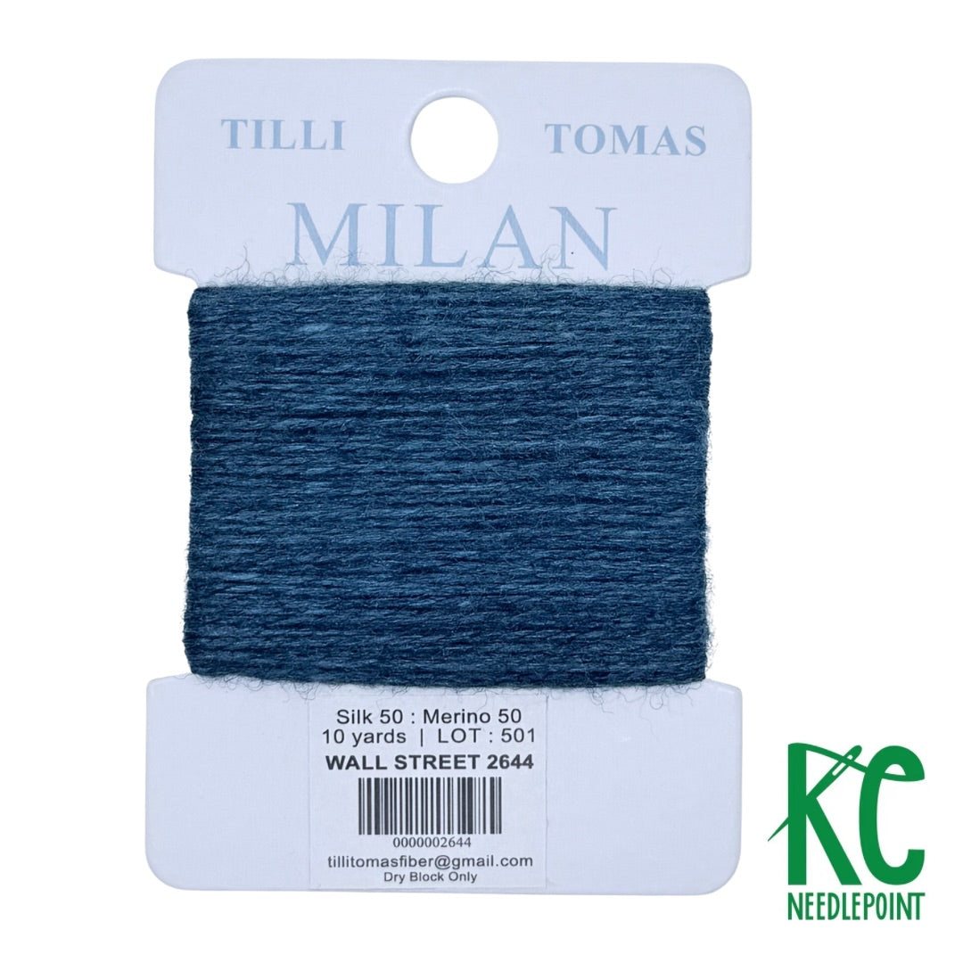 Milan Card 2644 Wall Street - KC Needlepoint
