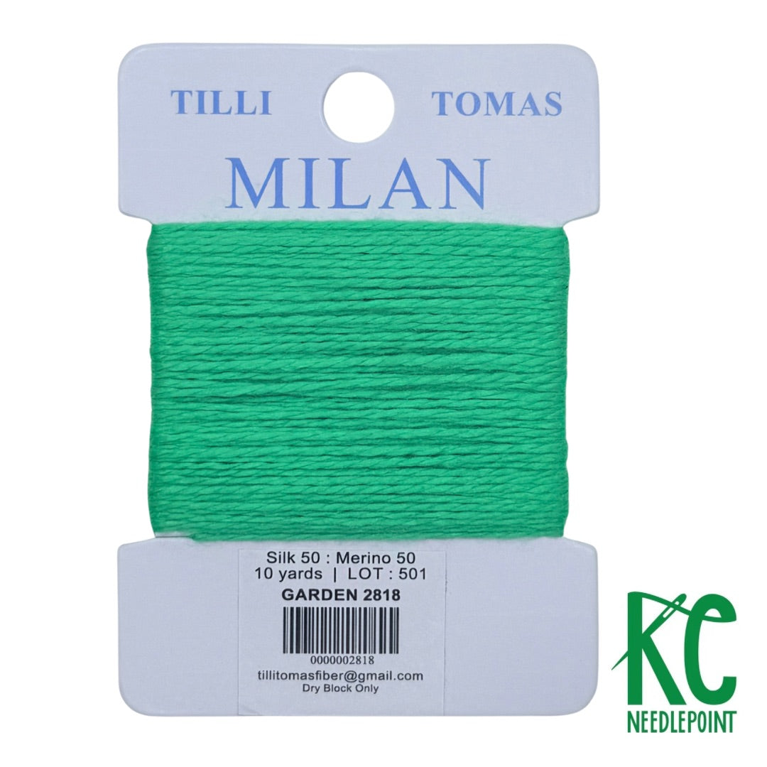 Milan Card 2818 Garden - KC Needlepoint