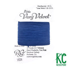 Petite Very Velvet V634 Brite Blue - KC Needlepoint