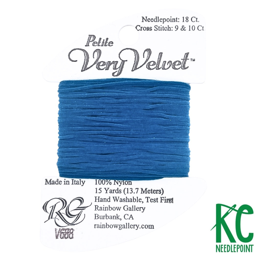 Petite Very Velvet V688 Blue Oasis - KC Needlepoint