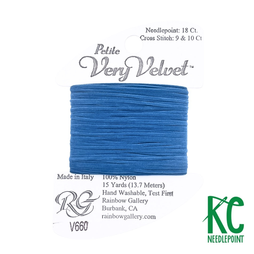 Petite Very Velvet V660 Blue – KC Needlepoint