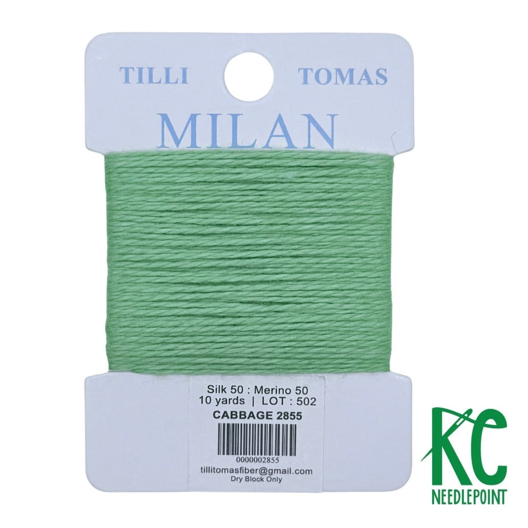 Milan Card 2855 Cabbage - KC Needlepoint