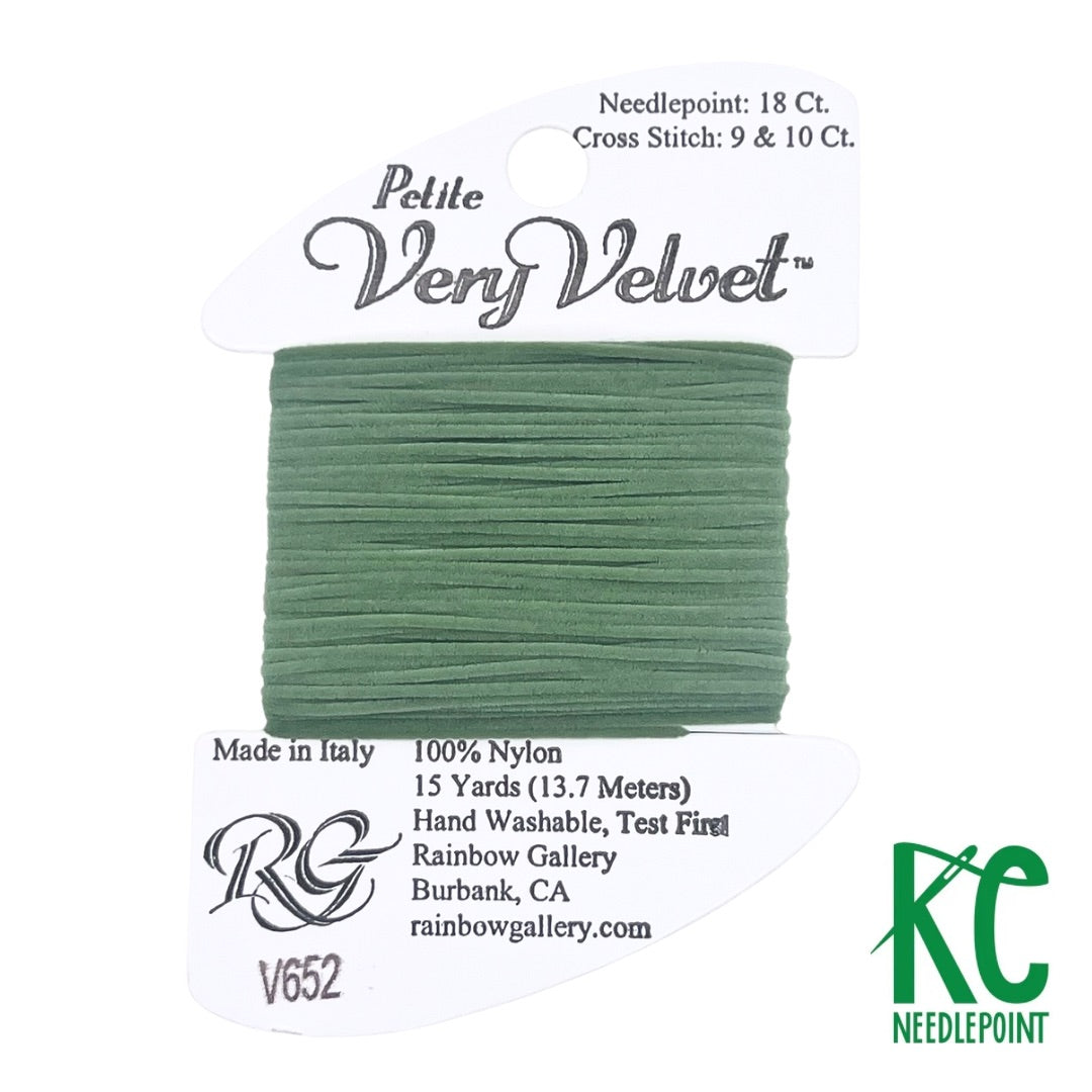 Petite Very Velvet V652 Hunter Green - KC Needlepoint