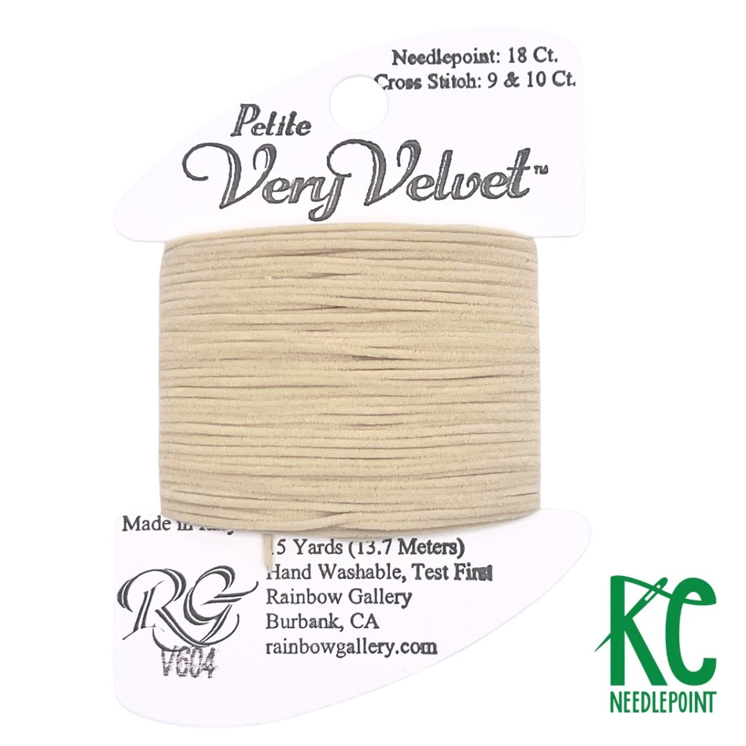 Petite Very Velvet V604 Taupe - KC Needlepoint
