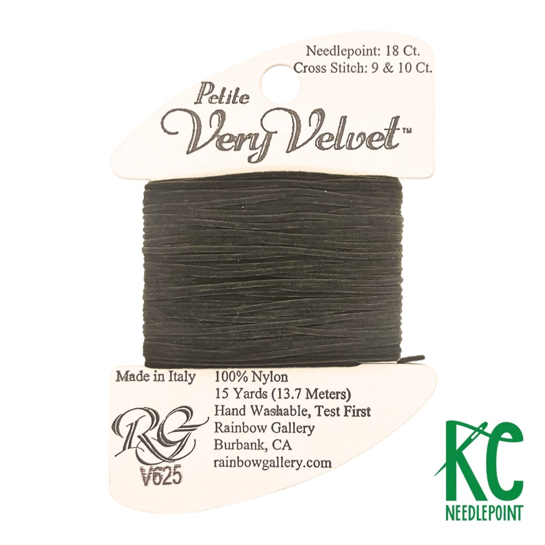 Petite Very Velvet V625 Olive - KC Needlepoint