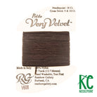 Petite Very Velvet V608 Dark Brown - KC Needlepoint