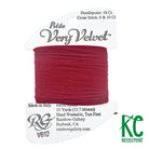 Petite Very Velvet V612 Cherry Red - KC Needlepoint
