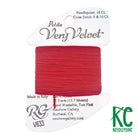 Petite Very Velvet V633 Geranium - KC Needlepoint