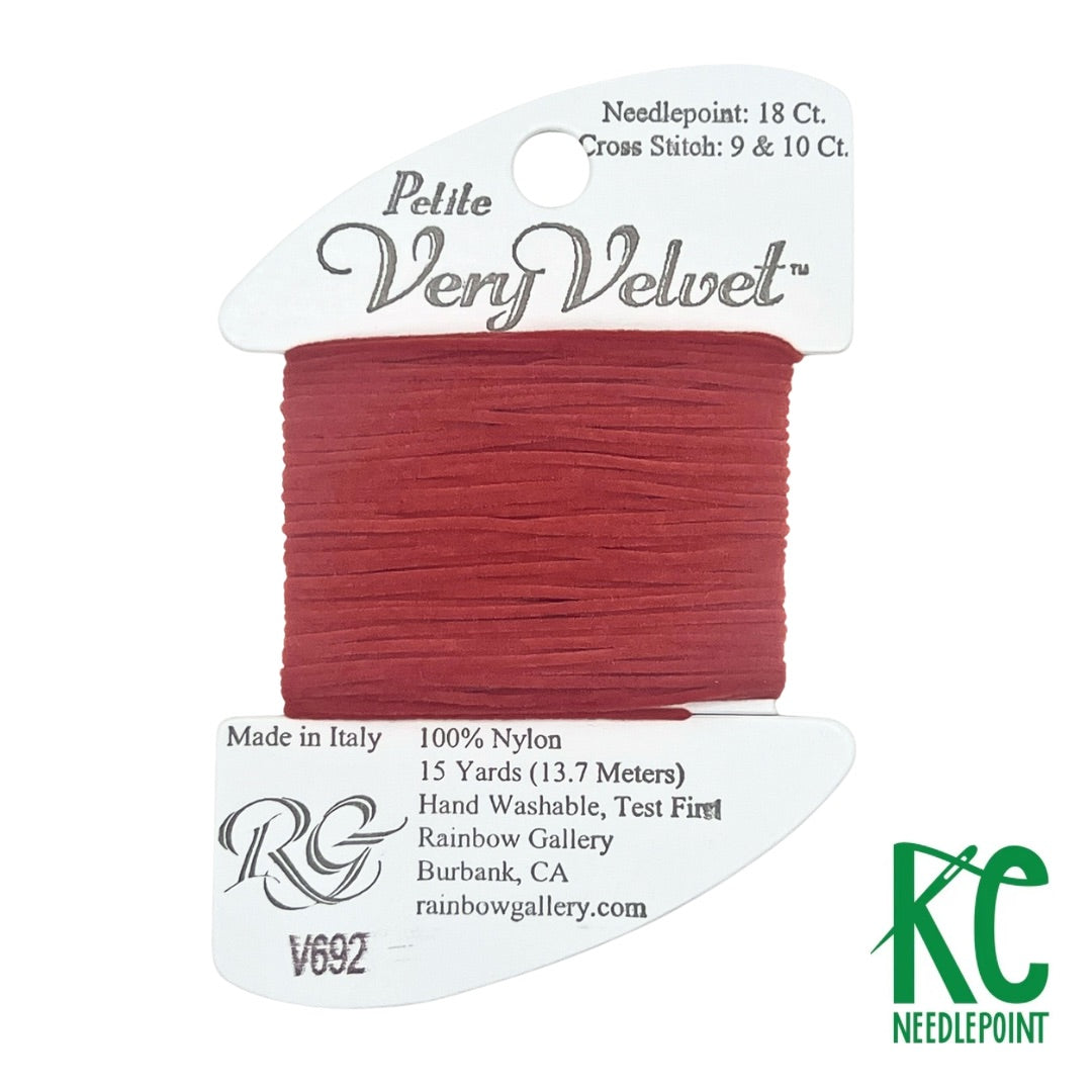 Petite Very Velvet V692 Paprika - KC Needlepoint