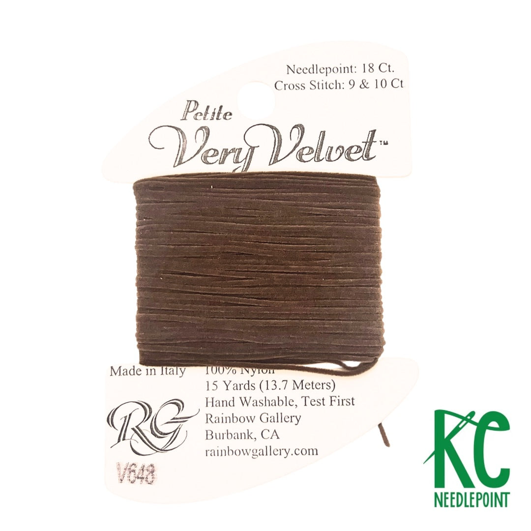 Petite Very Velvet V648 Very Dark Fawn - KC Needlepoint