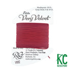 Petite Very Velvet V682 Scarlet - KC Needlepoint