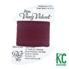 Petite Very Velvet V613 Burgundy - KC Needlepoint