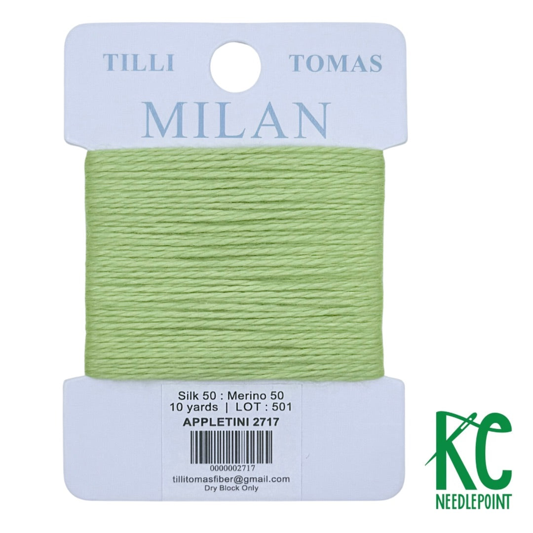 Milan Card 2717 Appletini - KC Needlepoint