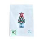 Gingham Planter Canvas - KC Needlepoint