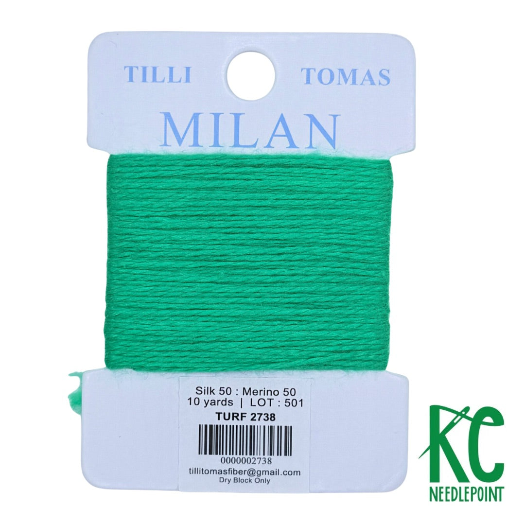 Milan Card 2738 Turf - KC Needlepoint
