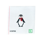 Penguin with Red Scarf Canvas - KC Needlepoint