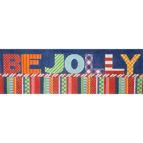 Be Jolly Canvas - KC Needlepoint