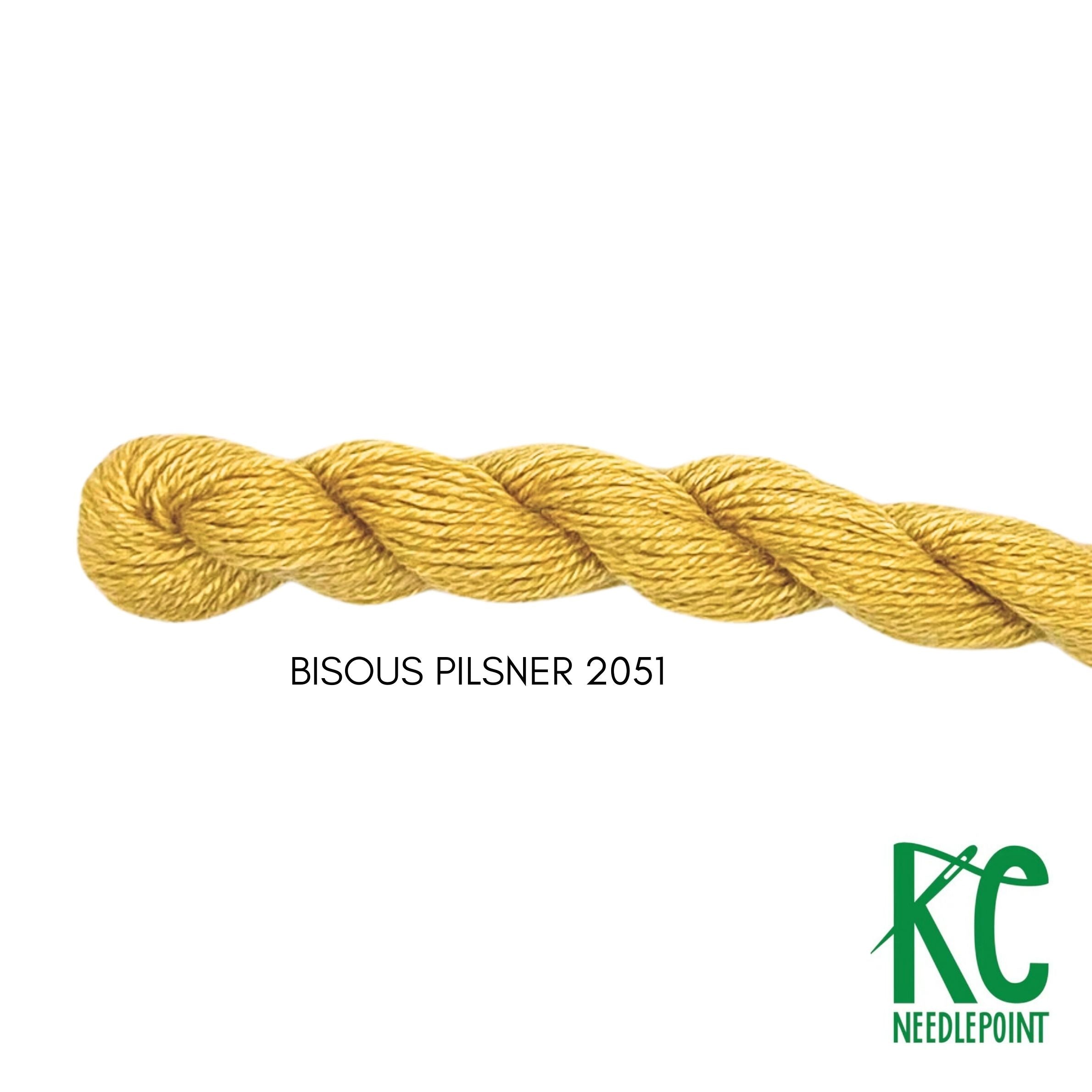 Bisous Skein 2051 Pilsner - KC Needlepoint