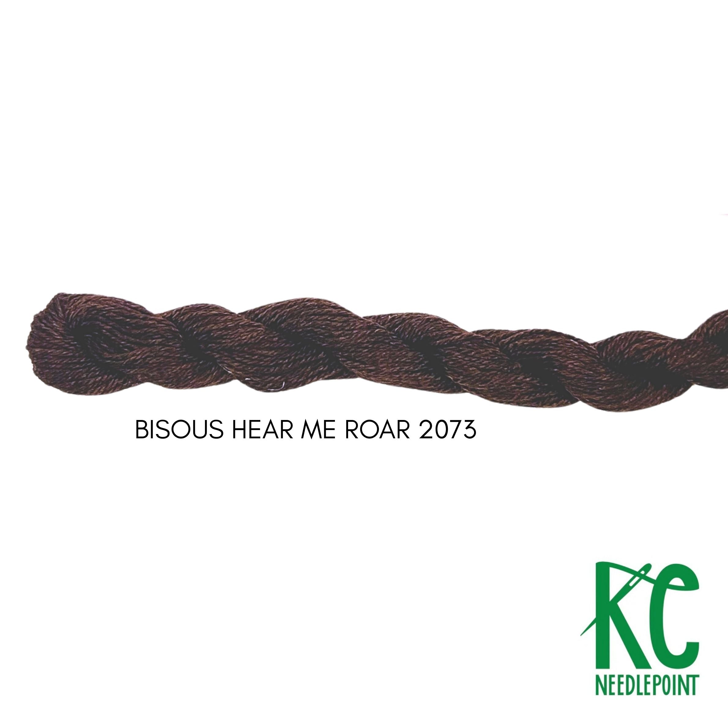 Bisous Skein 2073 Hear Me Roar - KC Needlepoint