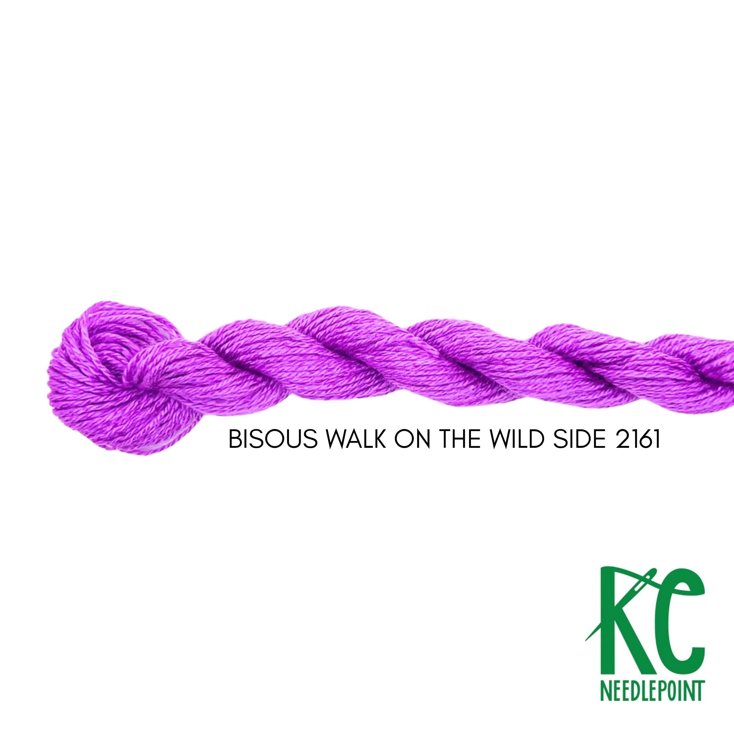 Bisous Skein 2161 Walk on the Wild Side - KC Needlepoint