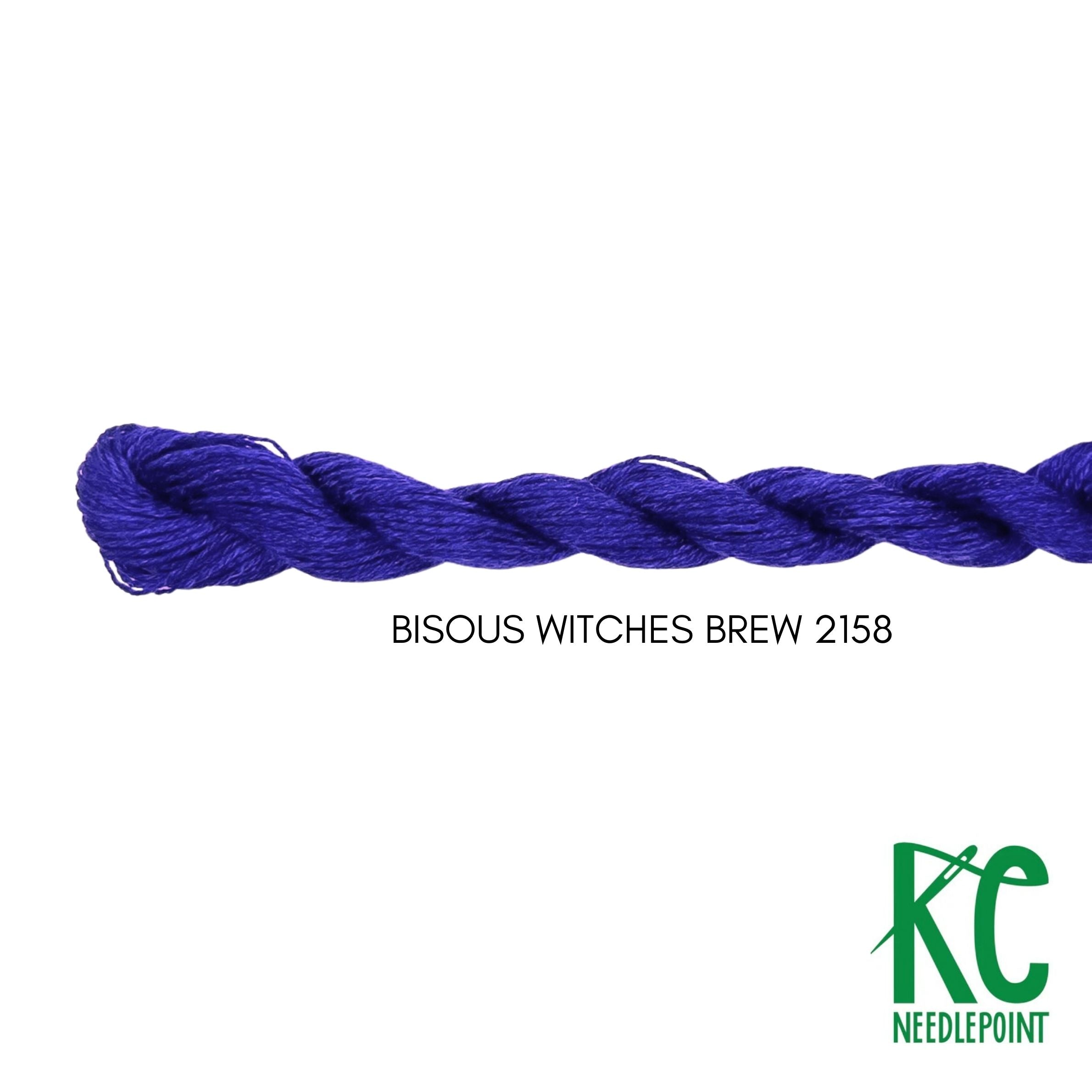 Bisous Skein 2158 Witches Brew - KC Needlepoint