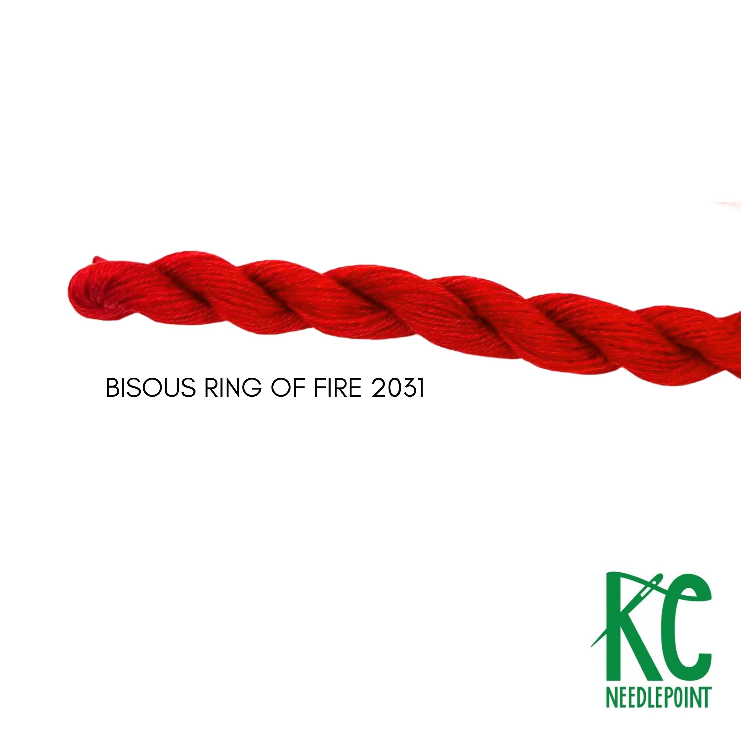 Bisous Skein 2031 Ring of Fire - KC Needlepoint