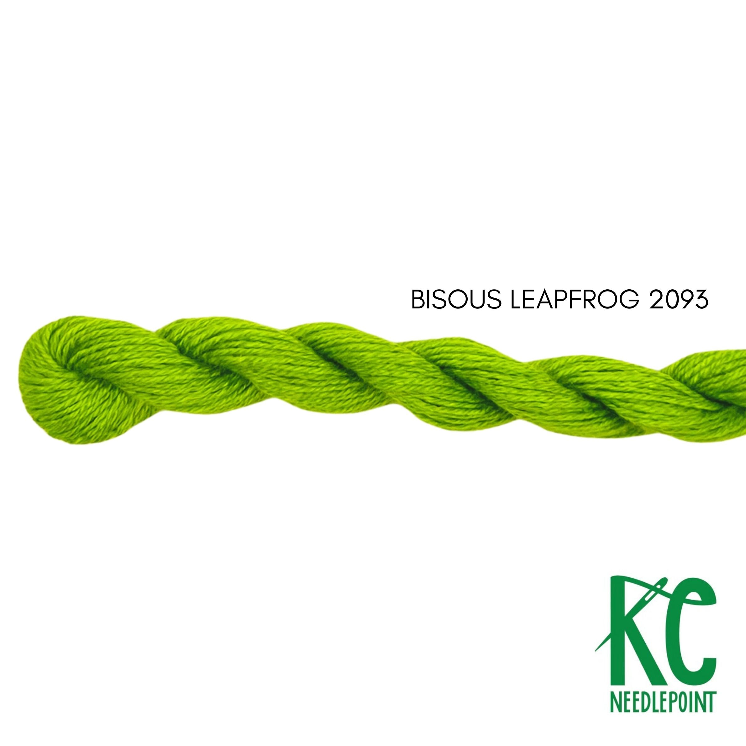 Bisous Skein 2093 Leapfrog - KC Needlepoint