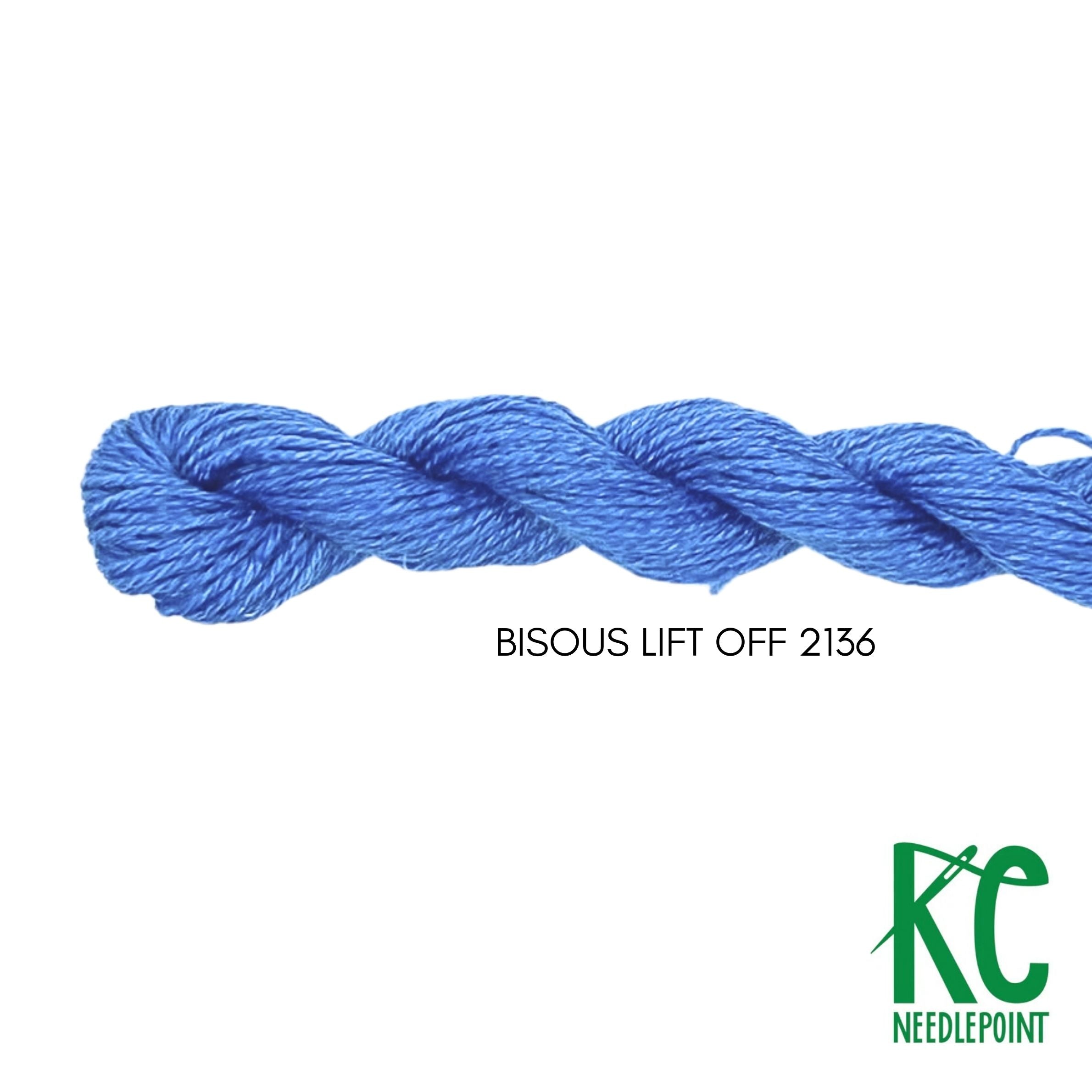 Bisous Skein 2136 Lift Off - KC Needlepoint