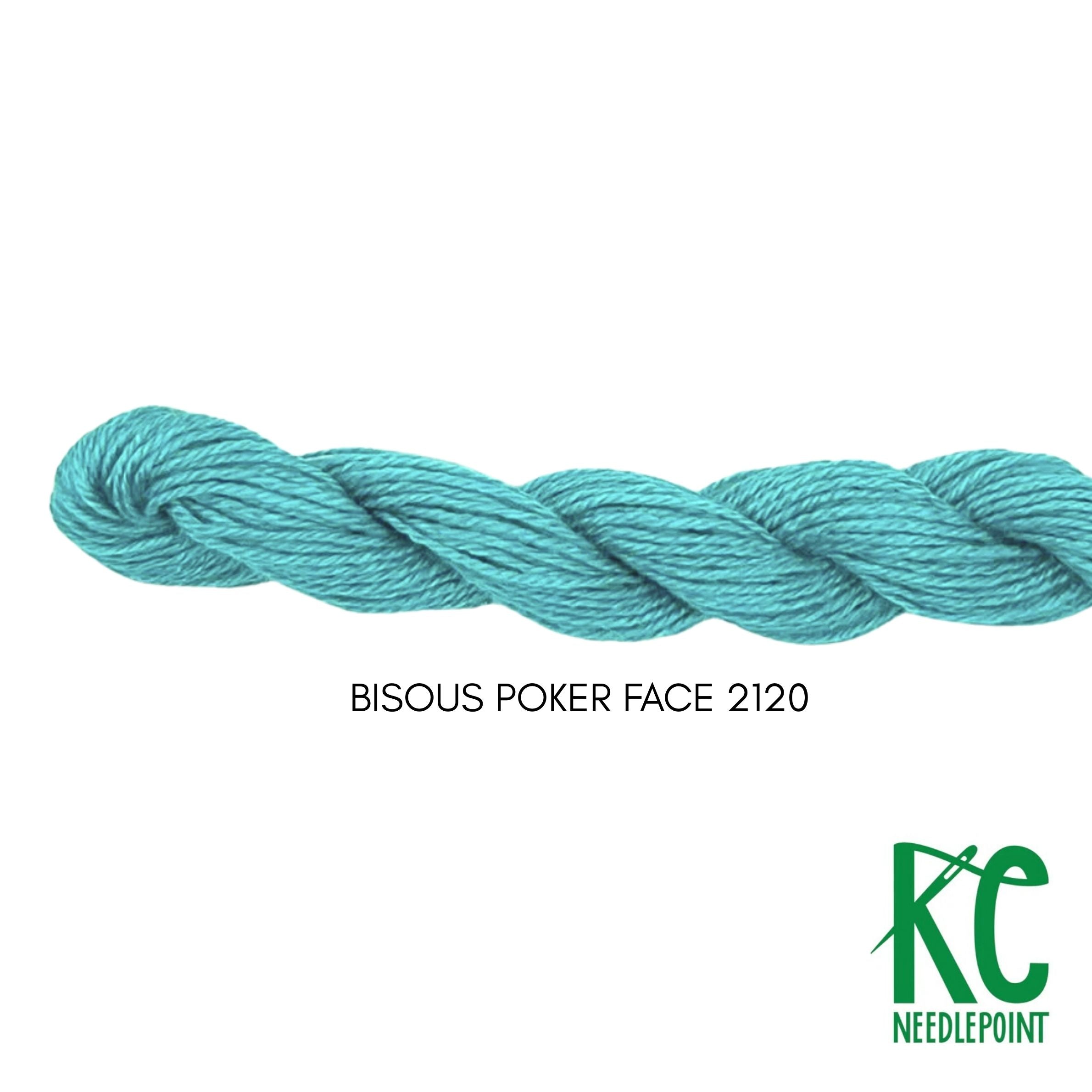 Bisous Skein 2120 Poker Face - KC Needlepoint