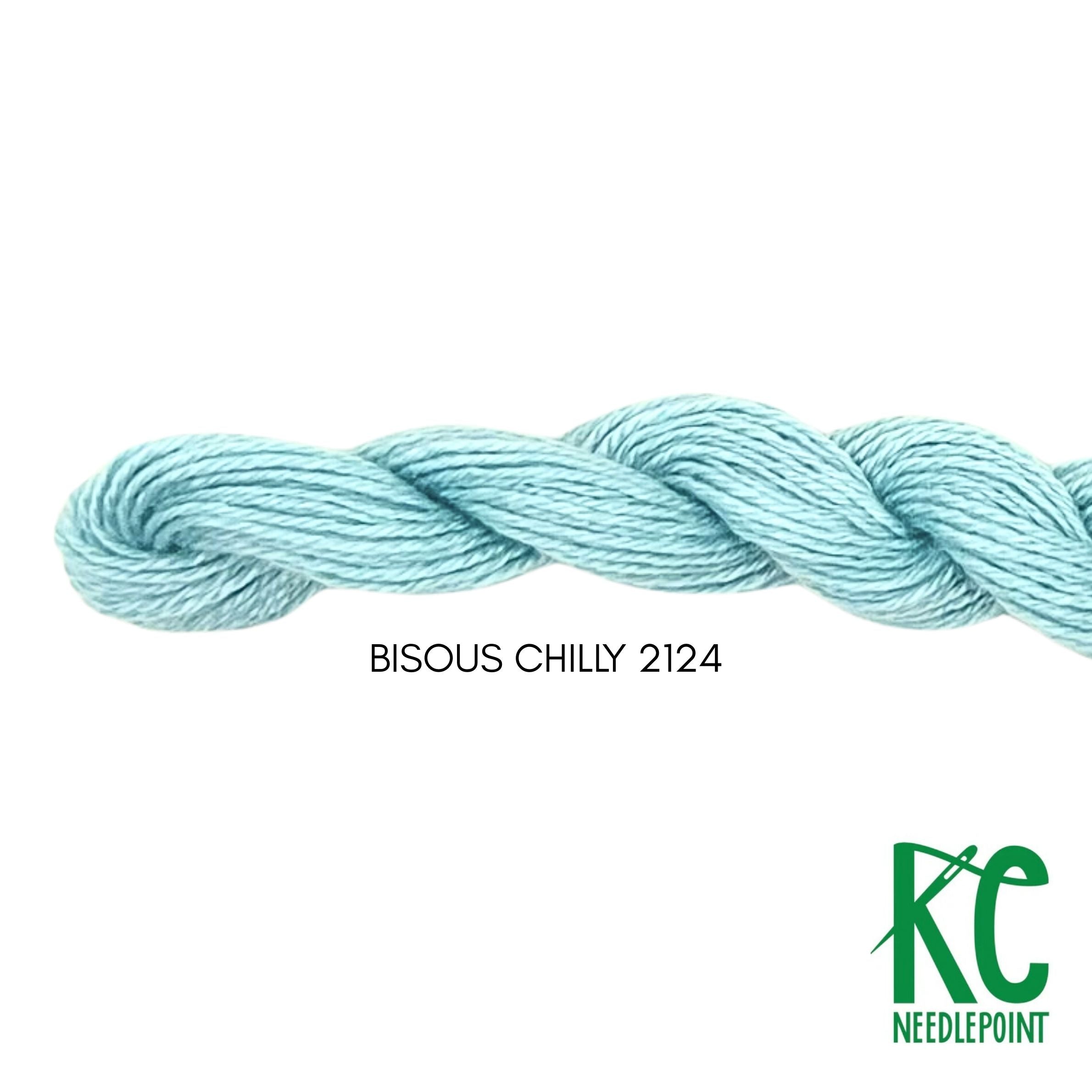 Bisous Skein 2124 Chilly - KC Needlepoint