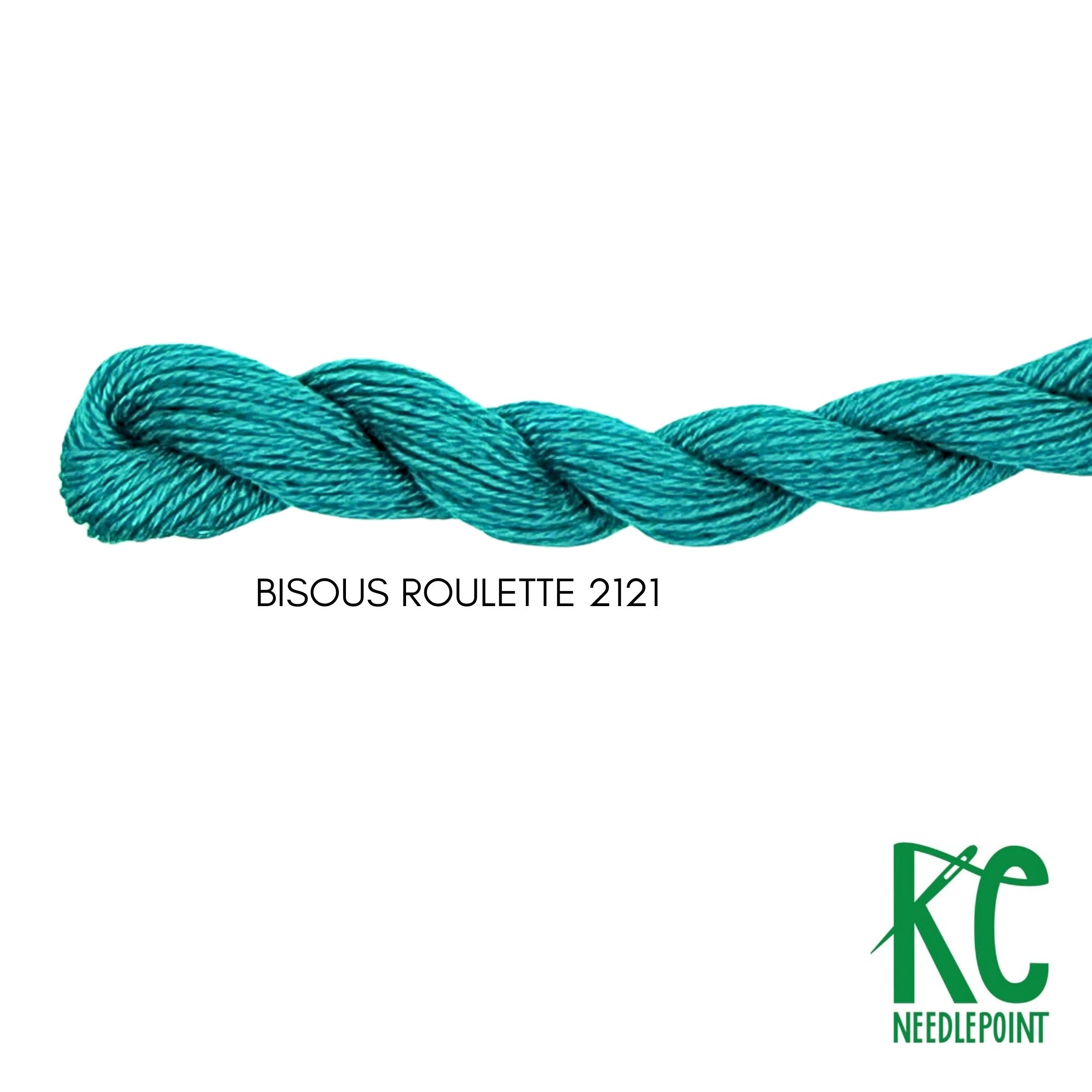 Bisous Skein 2121 Roulette - KC Needlepoint