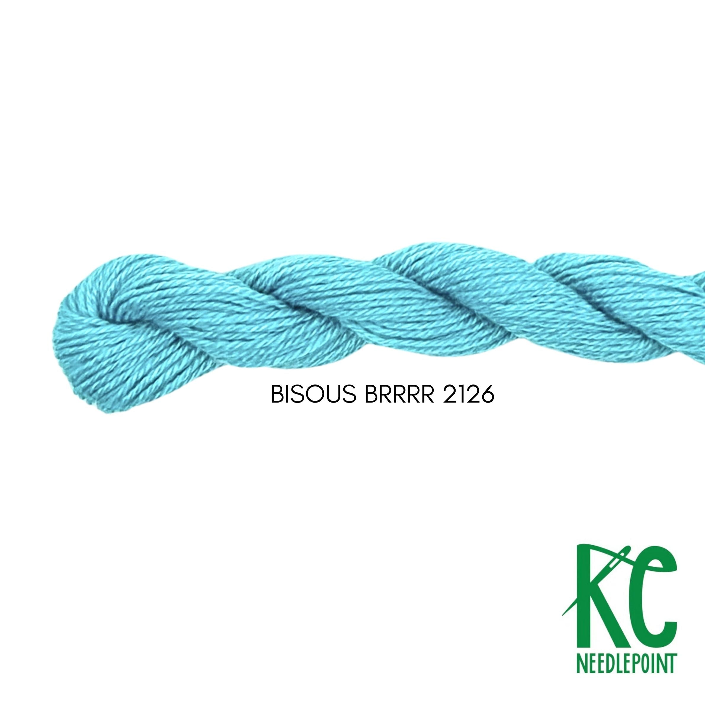 Bisous Skein 2126 Brrr - KC Needlepoint