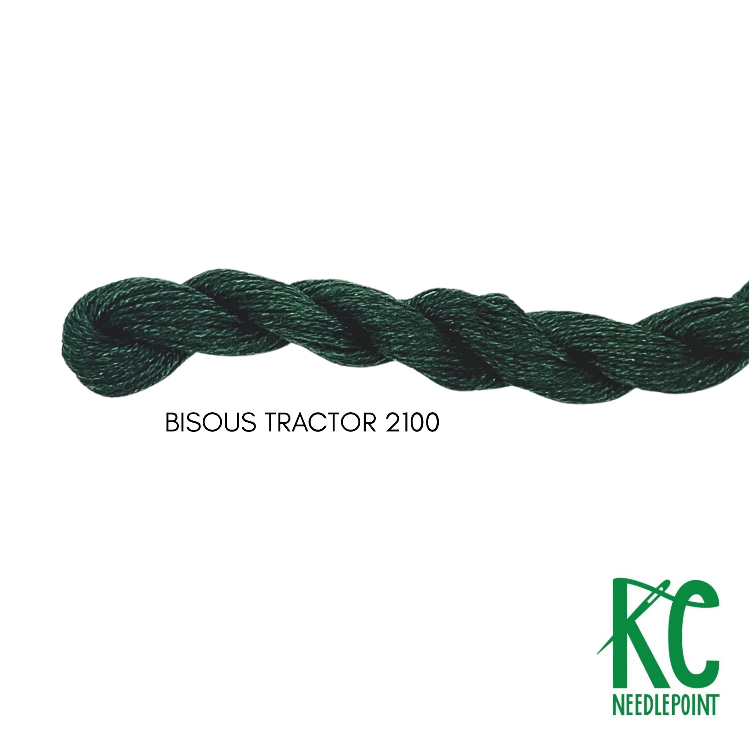 Bisous Skein 2100 Tractor - KC Needlepoint