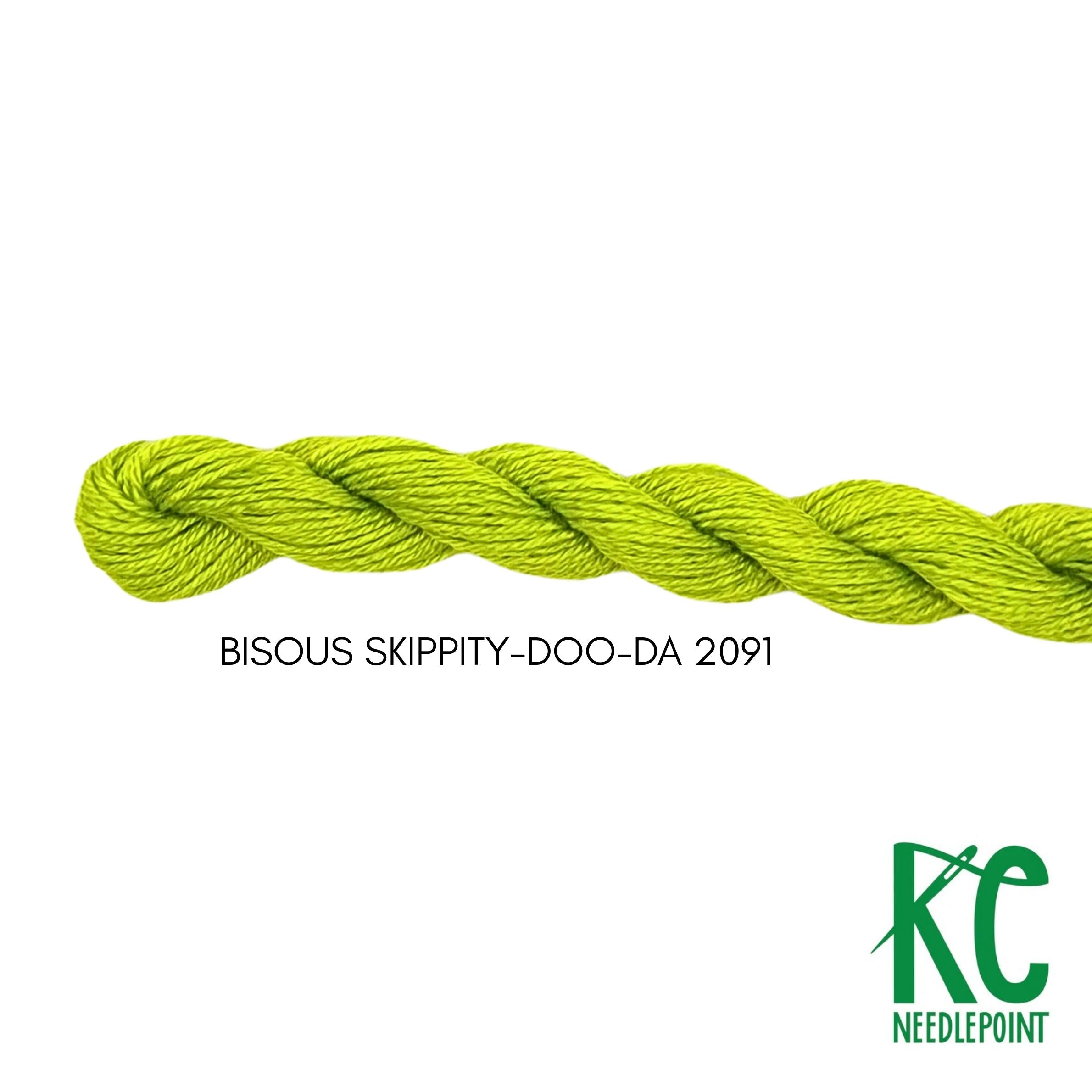 Bisous Skein 2091 Skippity-doo-da - KC Needlepoint