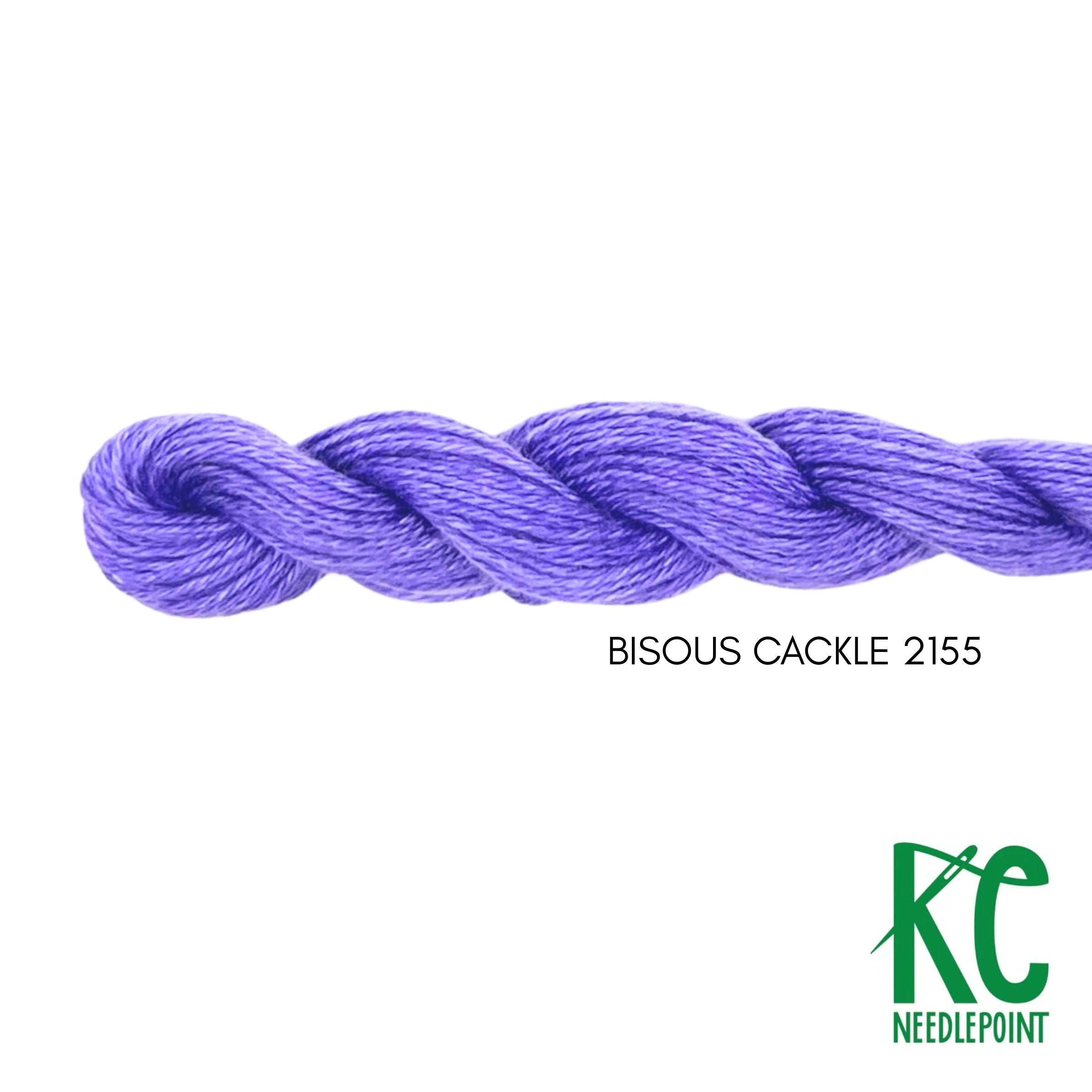Bisous Skein 2155 Cackle - KC Needlepoint