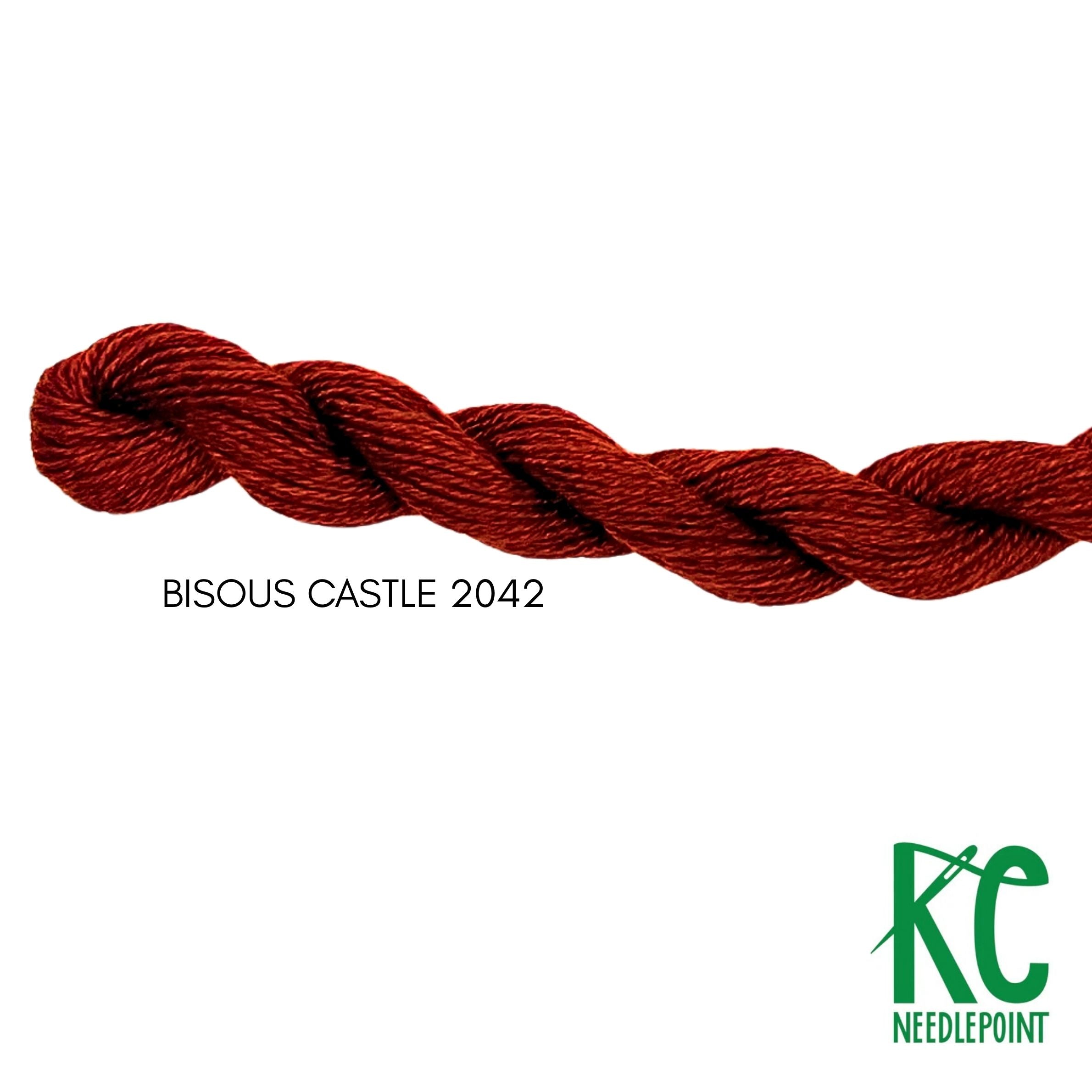 Bisous Skein 2042 Castle - KC Needlepoint