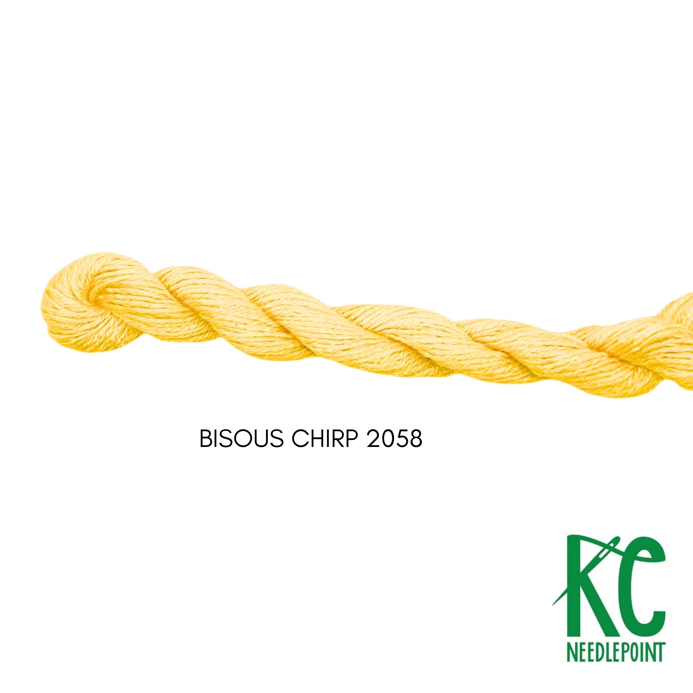 Bisous Skein 2058 Chirp - KC Needlepoint