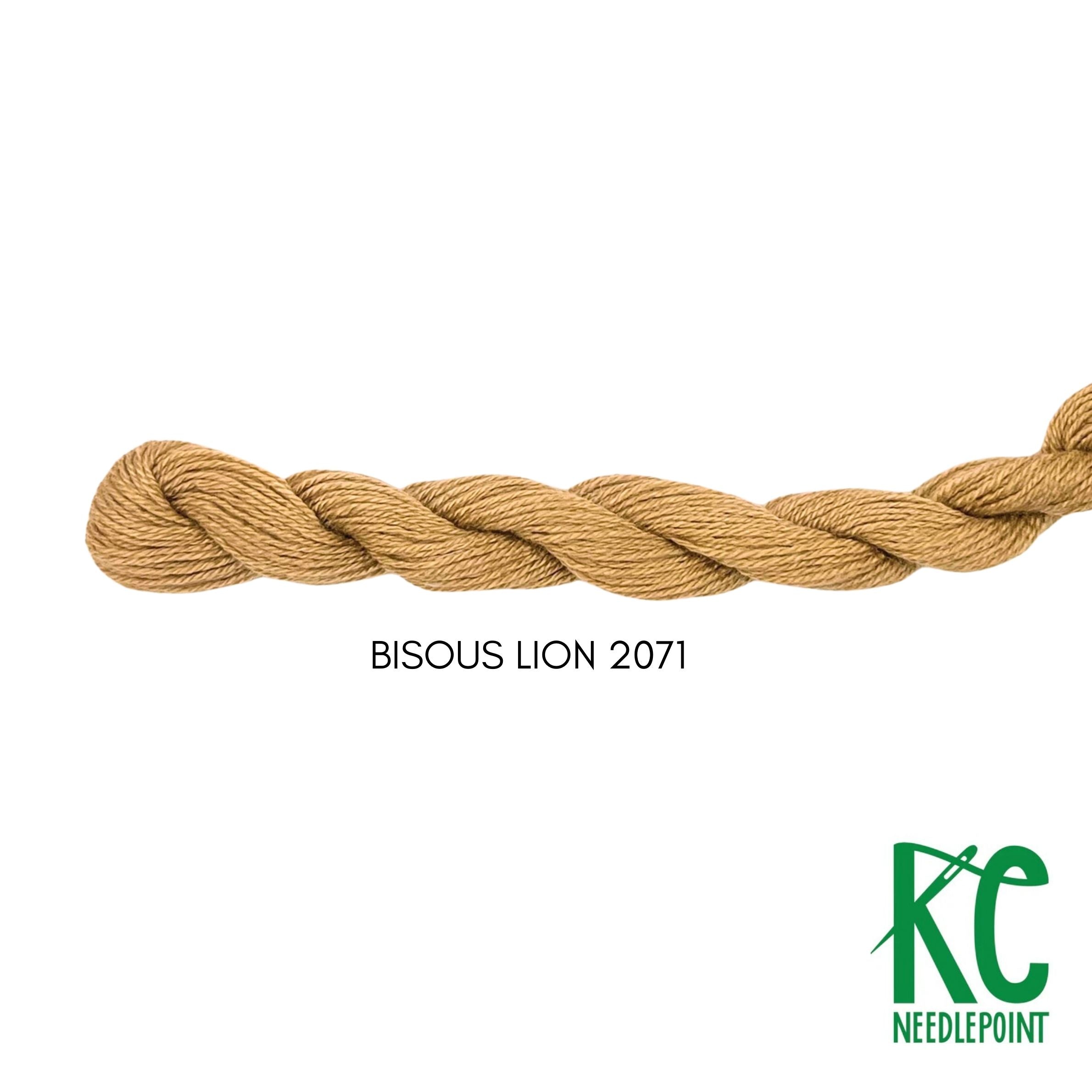 Bisous Skein 2071 Lion - KC Needlepoint