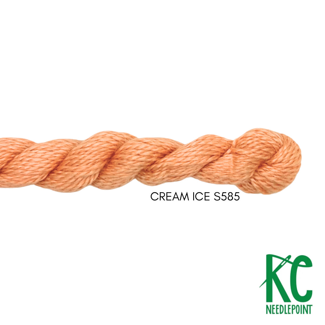 Essentials Skein S585 Cream Ice - KC Needlepoint