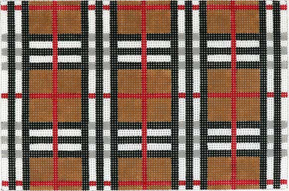Preppy Plaid Canvas - KC Needlepoint