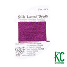 Silk Lamé Braid SL50 Fuchsia - KC Needlepoint