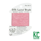 Silk Lamé Braid SL07 Pink - KC Needlepoint
