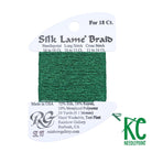 Silk Lamé Braid SL10 Green - KC Needlepoint
