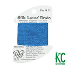 Silk Lamé Braid SL76 Peacock Blue - KC Needlepoint